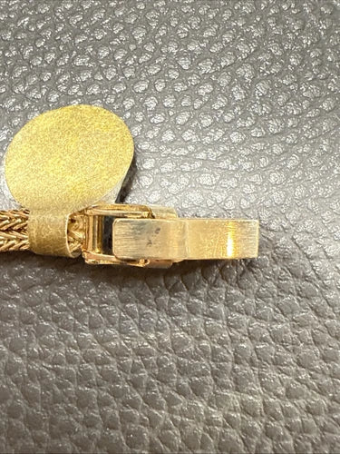 Vintage Movado 14K Solid Yellow Gold Quartz Mesh Bracelet Ladies Watch