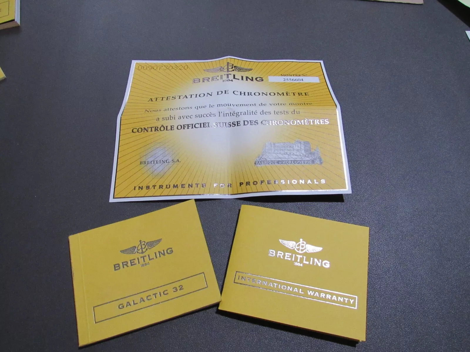 Breitling Watch Papers